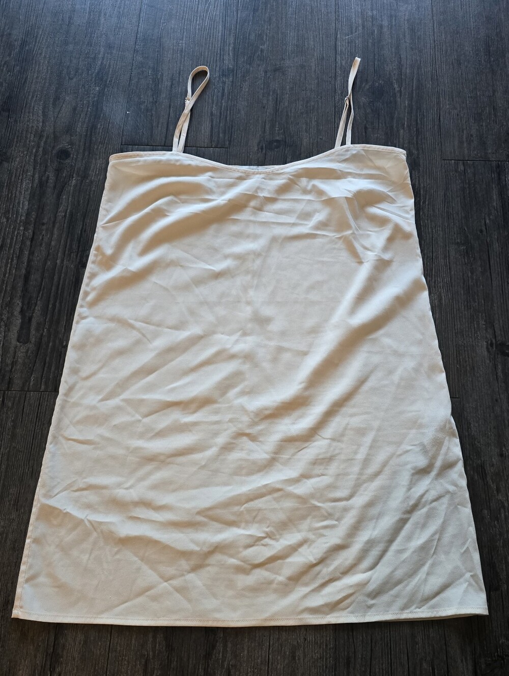Sandro Paris Women’s Beige Slip Dress Adjustable Straps Lingerie Size 2